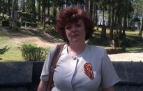 В Литве отметили День победы, Иванов принес портрет Сталина