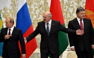 Vladimiras Putinas, Aleksandras Lukašenka, Petro Porošenka