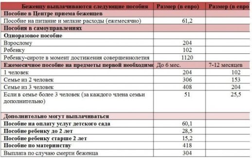 Корзина беженца в Литве: кто, кому, сколько и как?