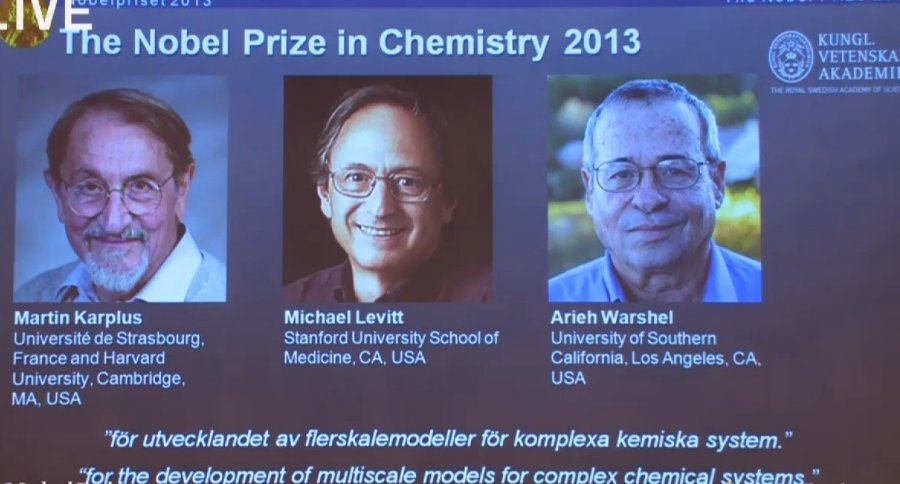 Нобелевская премия по химии присуждена за моделирование сложных химических систем - фото 1