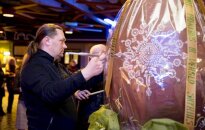 Artėjant Velykoms Šiauliuose sukurtas rekordinis šokoladinis margutis
