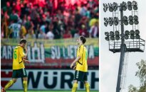 Dėl apšvietimo stulpų Lietuvos rinktinei gali tekti palikti LFF stadioną