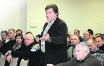Besipiktinantis žemės ūkio bendrovės Smilgiai vadovas Romas Vilionis