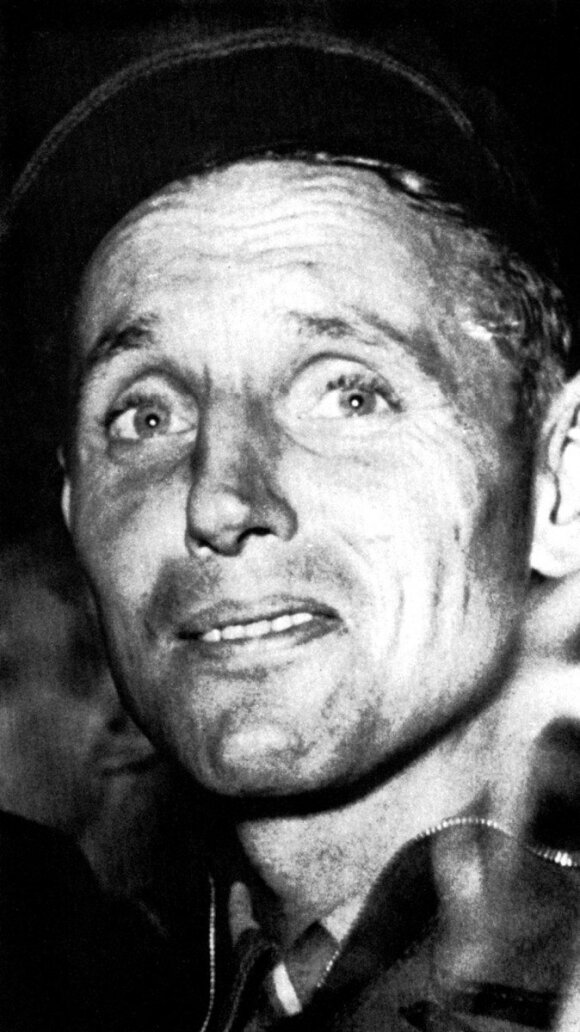 Erichas Hartmanas po dešimties metų, praleistų sovietų lageriuose ir kalėjimuose, leidyklos „Briedis“ nuotr.