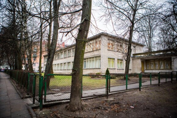A Soviet-built kindergarten now stands on top of the Great Synagogue of Vilna