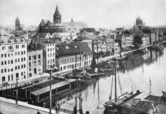 This photo shows Konigsberg, an East Prussian stronghold, at the time of World War I.