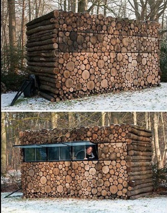 Medžių namas (Hilversumas, Nyderlanadai) / pinterest.com nuotr.