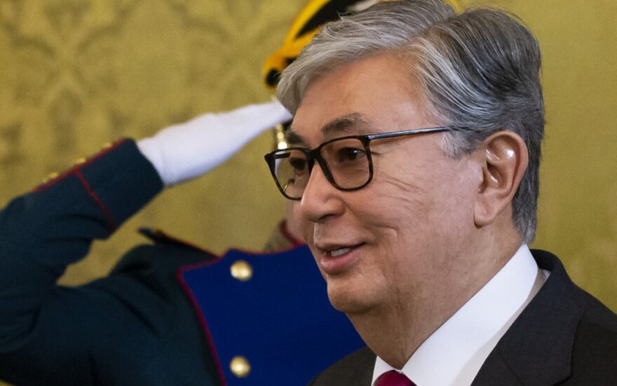 Kazachstano laikinasis prezidentas Qassymas-Jomartas Toqaevas 