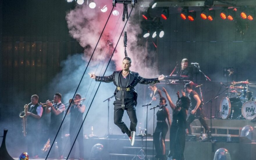 Robbie Williamso koncertas Taline