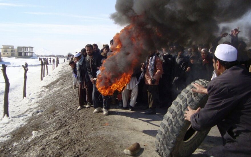 Protestuojama dėl Korano deginimo