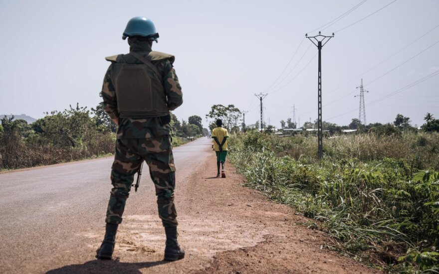 Centrinėje Afrikos Respublikoje per susirėmimus žuvo trys taikdariai