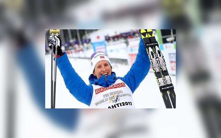 Бьорген бьет рекорды: 16-е "золото" на чемпионатах мира по лыжам