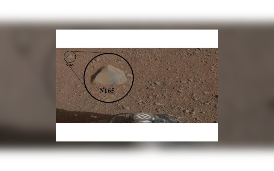 "Кьюриосити" лазером расплавил марсианский камень
