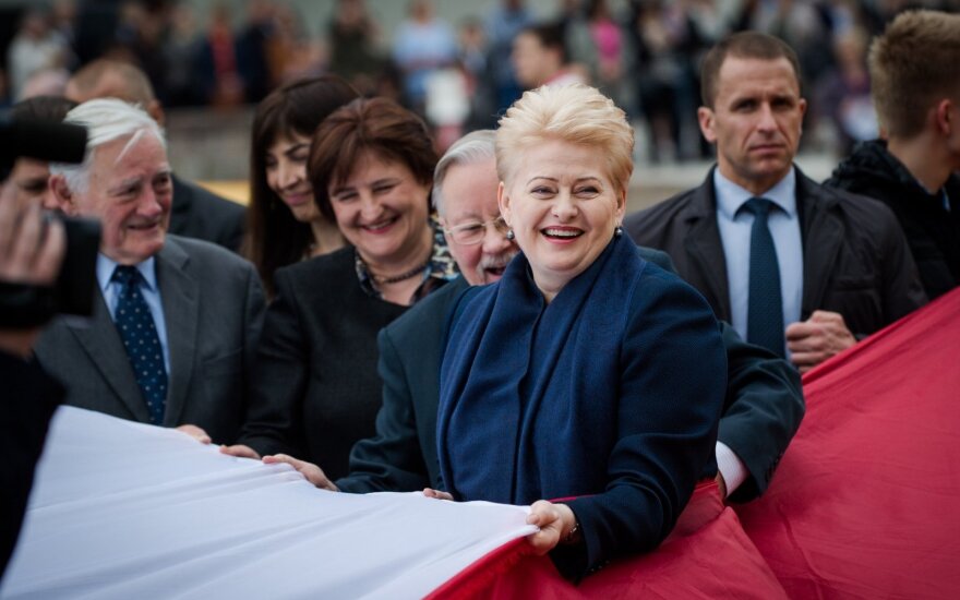 Valdas Adamkus, Vytautas Landsbergis ir Dalia Grybauskaitė