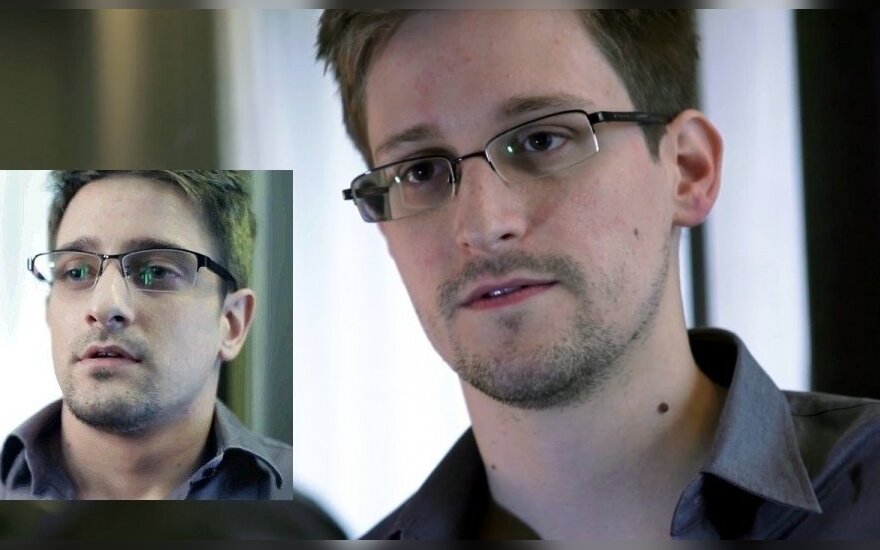 Edwardas Snowdenas ir jo antrininkas aktorius mėgėjas