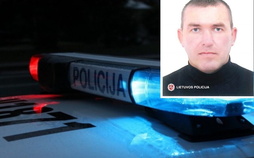 Вильнюсская полиция разыскивает пропавшего без вести мужчину