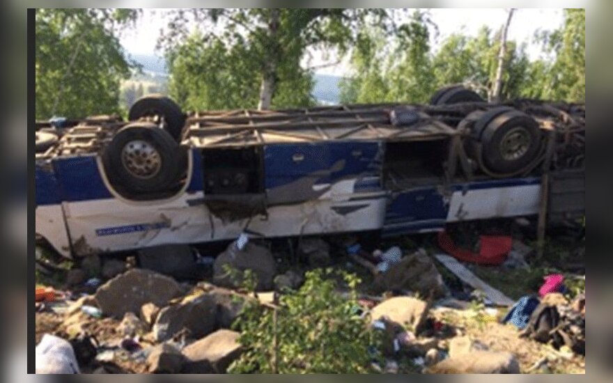 В результате аварии автобуса с паломниками в Забайкалье погибли 12 человек