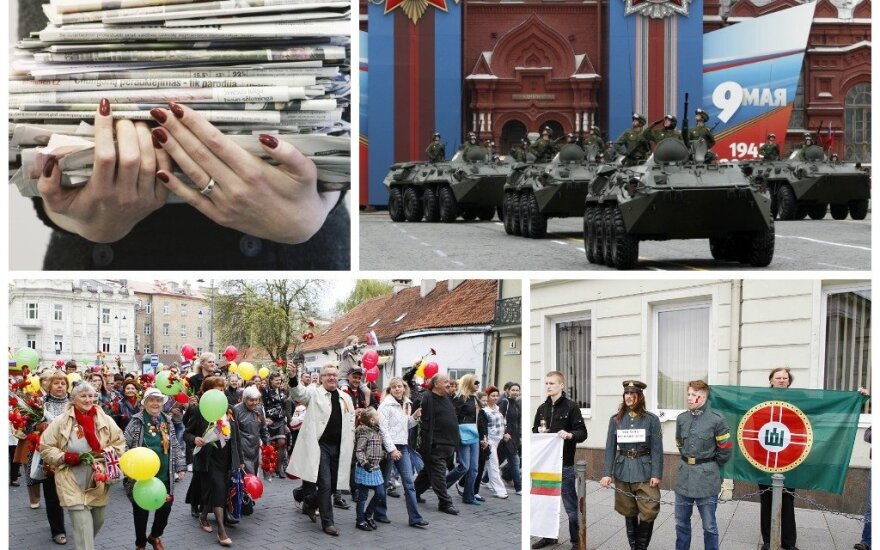 ВМВ в литовских и русских СМИ: праздник 9 мая, утрата независимости, "мы" и "они"