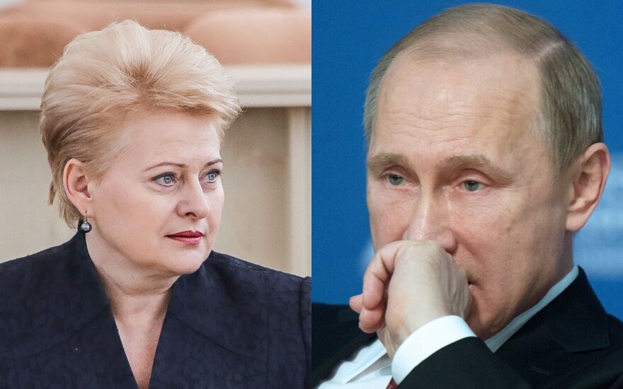 Dalia Grybauskaitė, Vladimiras Putinas