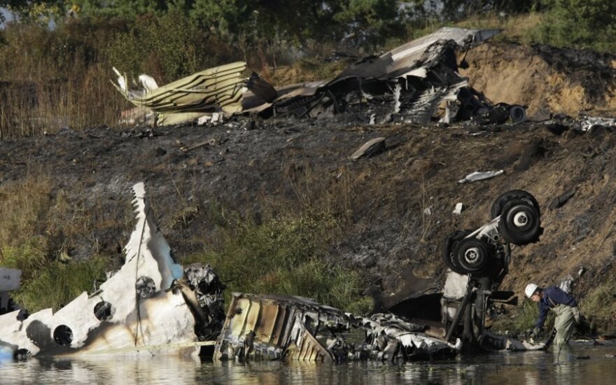 Rusijoje sudužo lėktuvas su "Lokomotiv" ledo ritulininkais