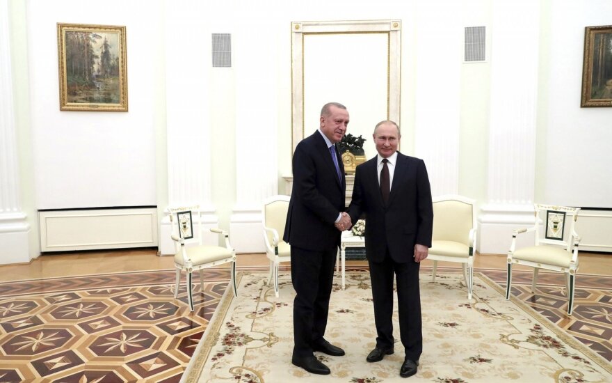 Путин и Эрдоган договорились о новом перемирии в Сирии