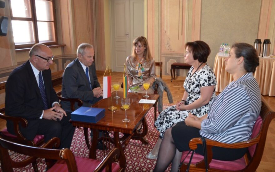 R.Juknevičienė susitiko su Lenkijos nacionalinio saugumo biuro vadovu S.Koziejumi.