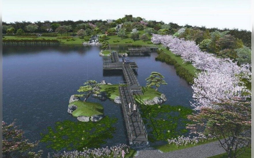 В Вильнюсе появится японский сад
