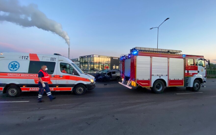 В Клайпеде в ДТП погиб водитель
