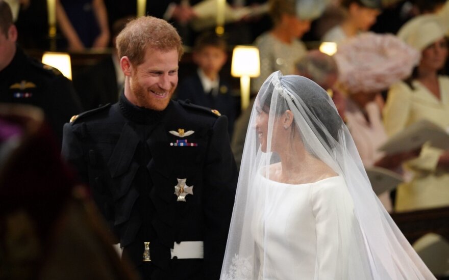 Susituokė princas Harry ir Meghan Markle