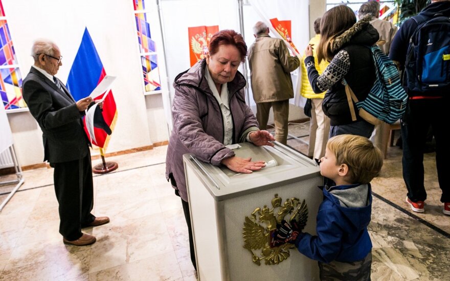 В Литве проходит голосование на выборах в Госдуму