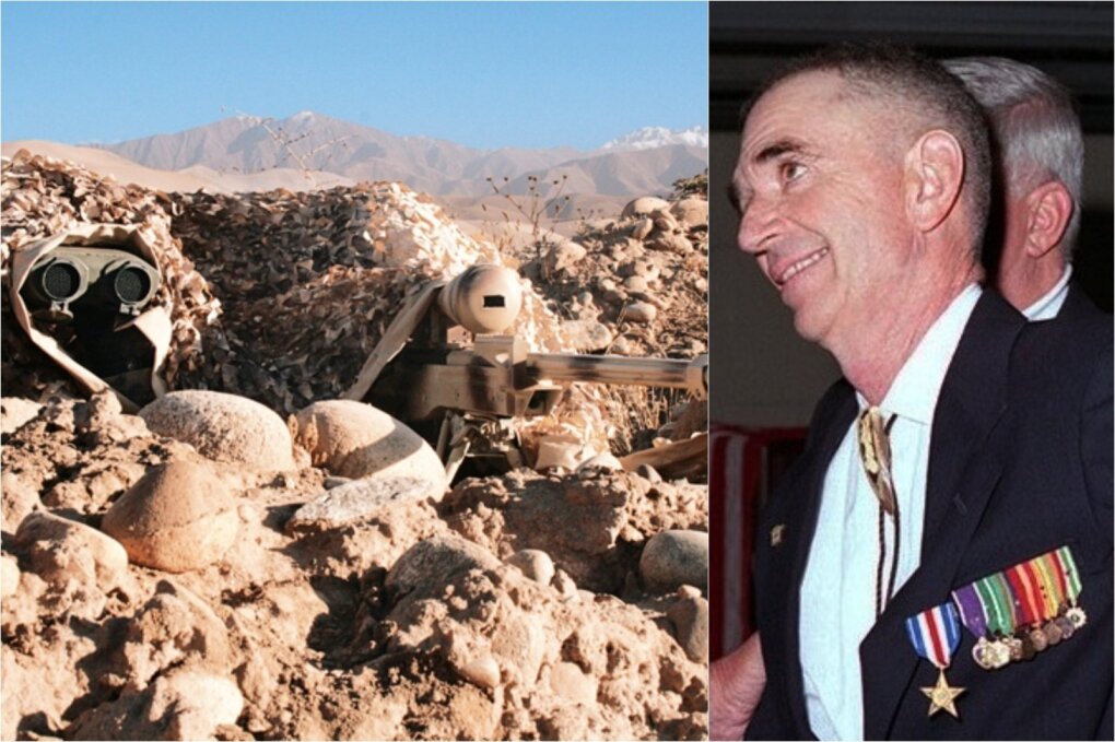 Koliažas: Snaiperis ir porininkas Afganistane / Carlosas Normanas Hathcockas II 