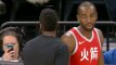 Trylikos „Timberwolves“ pergalių namuose seriją nutraukė „Rockets“