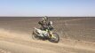 Pasibaigus kurui lietuvis stūmė motociklą per dykumą ir pasiekė finišą
