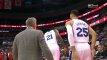 „Wizards“ su kaupu atsikeršijo „76ers” už praėjusią naktį patirtą pralaimėjimą