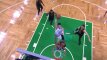 Žvėriškas Tatumo dėjimas per LeBroną ketvirtame kėlinyje