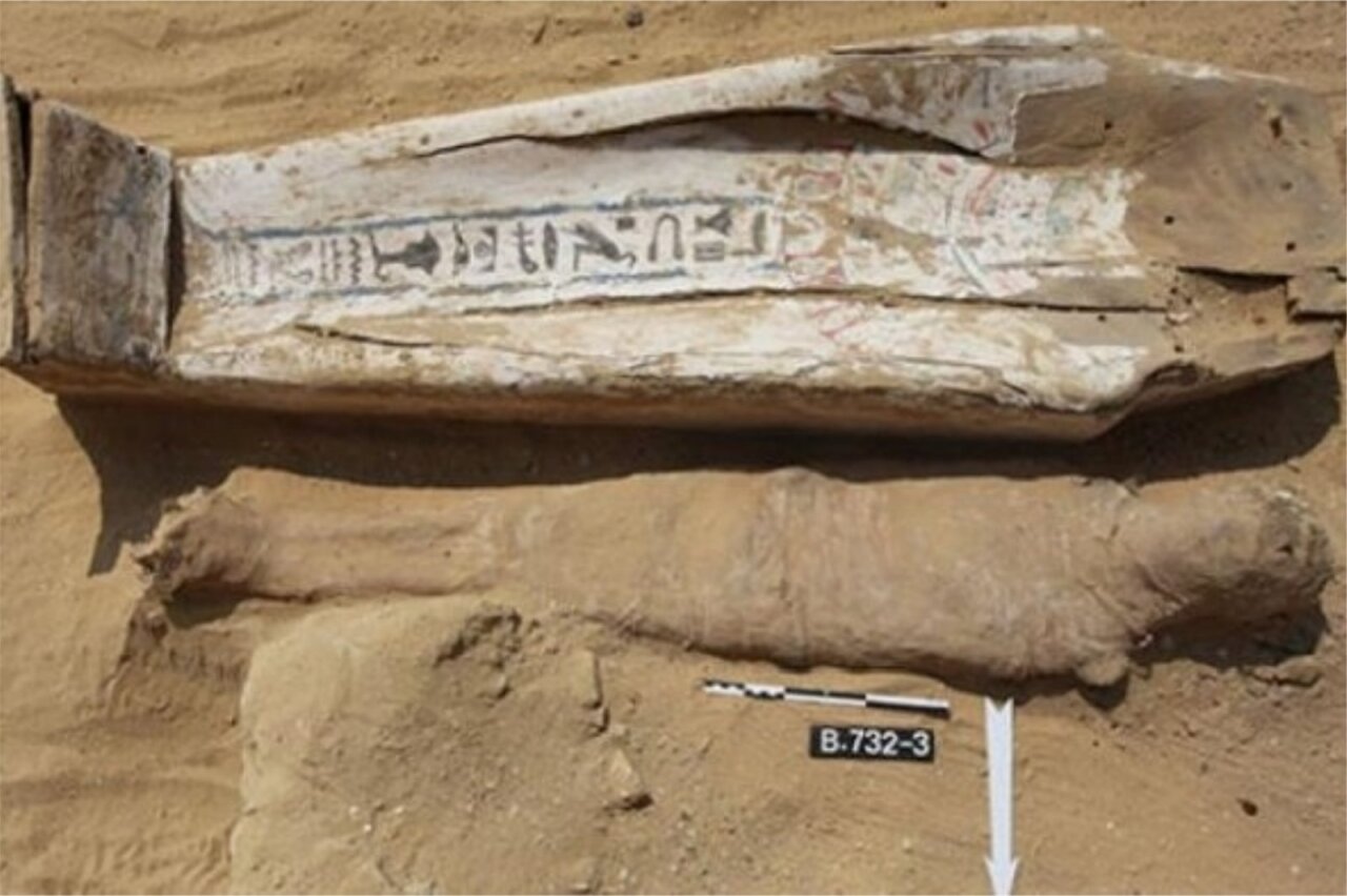 Nykus Senovės Egipto Kapas Suglumino Archeologus Sarkofagas Ismargintas Beprasmiais Hieroglifais Delfi Mokslas