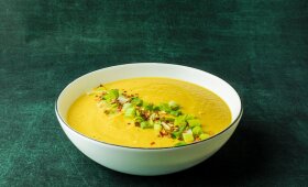 Saldžių bulvių sriuba su apelsinais – visa aromatų puokštė