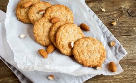Sviestiniai sausainiai su migdolais – nepakartojamas prancūsiškas skonis