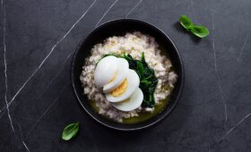 Košė su virtu kiaušiniu – paragaukite naujo skonio
