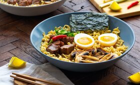 Japoniška ramenų sriuba su jautiena – galite pasigaminti ir patys