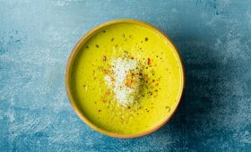 Trinta daržovių sriuba su sūriu – kai norisi sotaus patiekalo