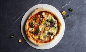 Vištienos pica su kinkanais – tokios tikrai dar neragavote