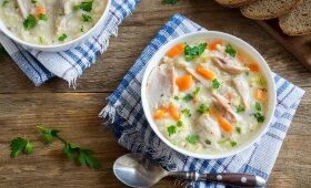 Triušiena: švelni ir labai skani sriuba įtiks net patiems mažiausiems