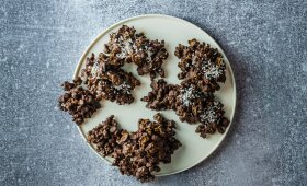 Granolos sausainiai su šokoladu – itin lengvai pagaminami