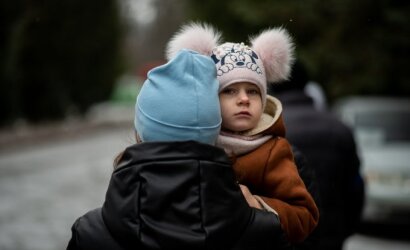 Internete – mokykla vaikams iš Ukrainos, jau mokosi apie 1 tūkst. ukrainiečių