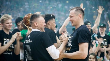Triumfuojantis Jasikevičius: „Žalgiris“ dabar yra kitoks, tai yra elitinis Europos klubas