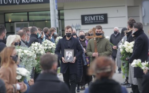 Funeral of Marius Žaliūkas