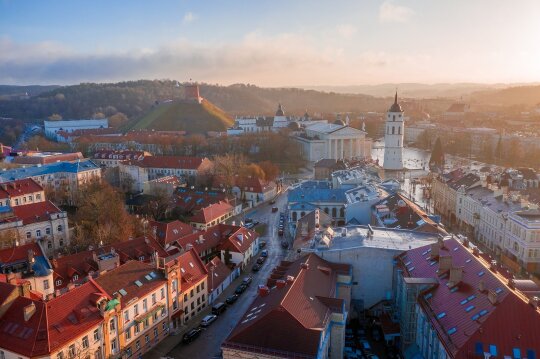 Vilnius in the morning