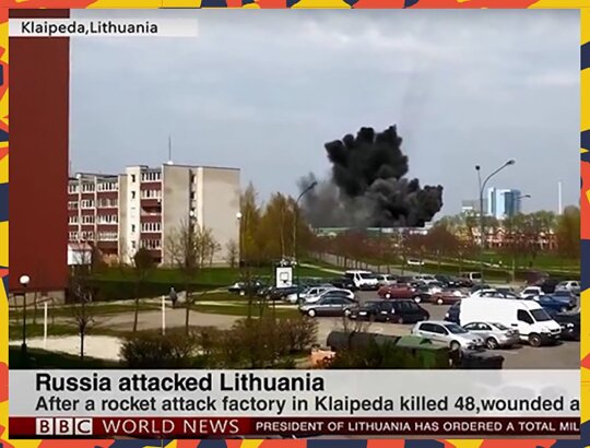 Rusija užpuolė Lietuvą