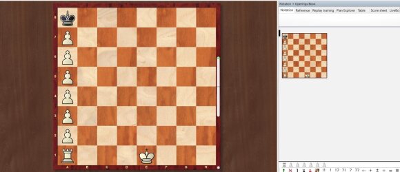 Šachmatų užduotis 8 ėjimais